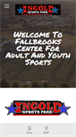 Mobile Screenshot of ingoldsportspark.com